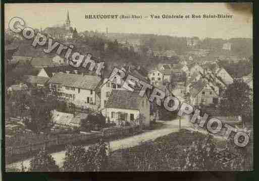 Ville de BEAUCOURT Carte postale ancienne